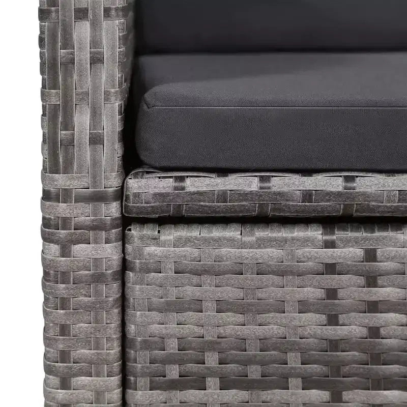 vidaXL Salon de jardin modulaire 12 pièces avec coussins Bois de pin massif