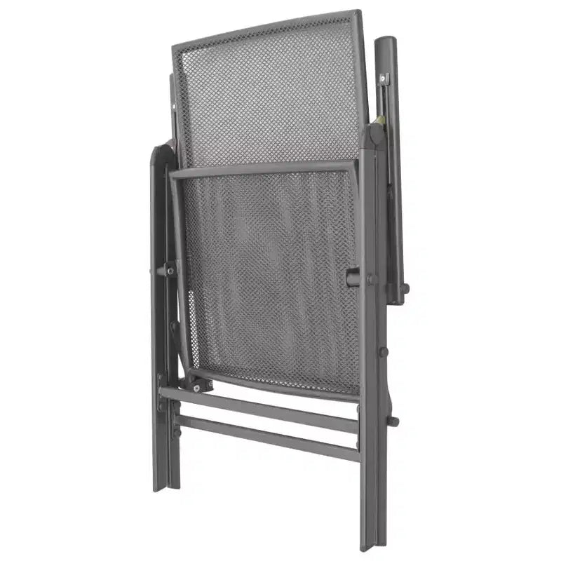 vidaXL Ensemble de salle à manger d'extérieur 3 pcs Acier Anthracite