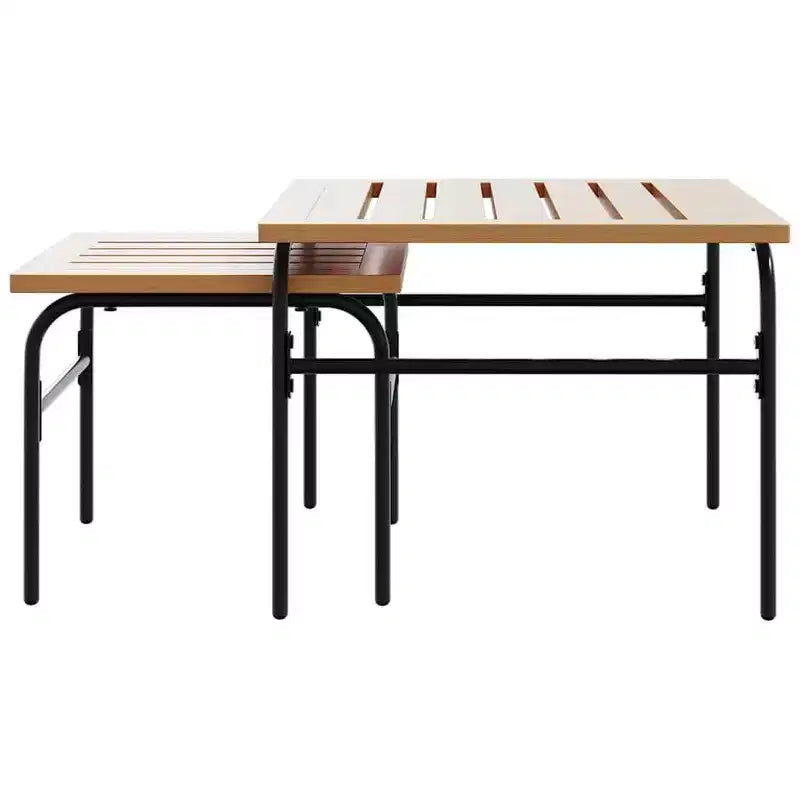 vidaXL Chaises de patio avec coussins, mobilier de jardin extérieur, acier noir