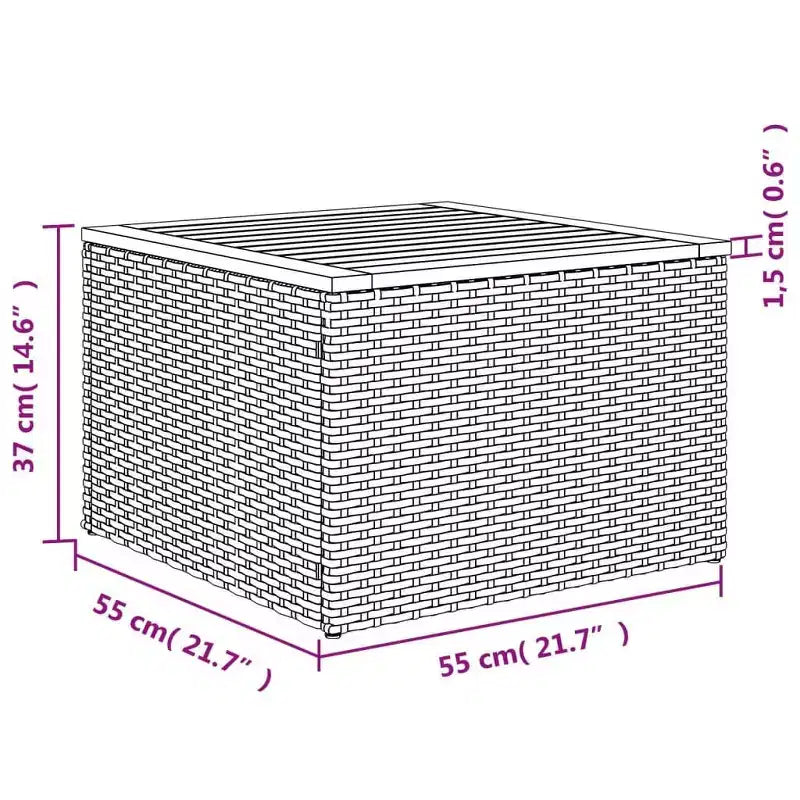 vidaXL Salon de jardin beige, blanc crème