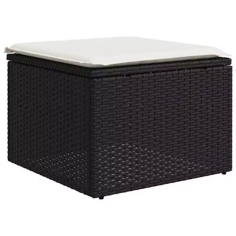 vidaXL Salon de jardin avec coussins Mobilier d'extérieur 6 pièces en résine tressée