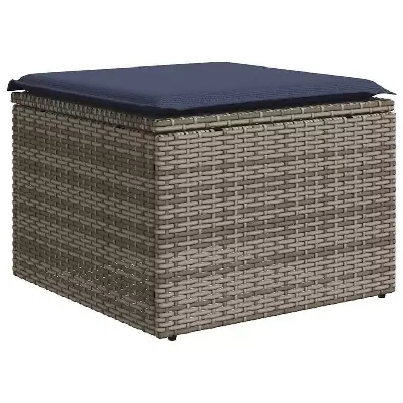 vidaXL Salon de jardin avec coussins Mobilier d'extérieur 6 pièces en résine tressée