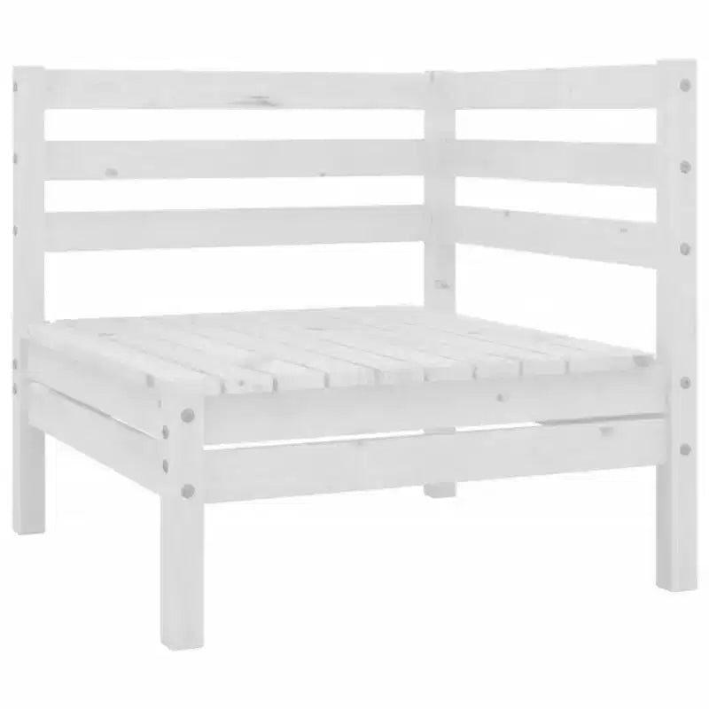 vidaXL Salon de jardin Bois de pin massif Modulable moyen
