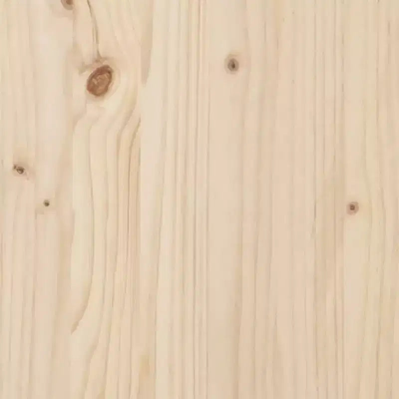 vidaXL Ensemble de canapés de jardin Bois de pin massif Naturel Grand Modulable