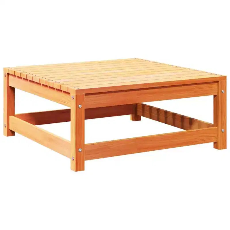 vidaXL Ensemble de canapés de jardin Bois de pin massif Naturel Grand Modulable