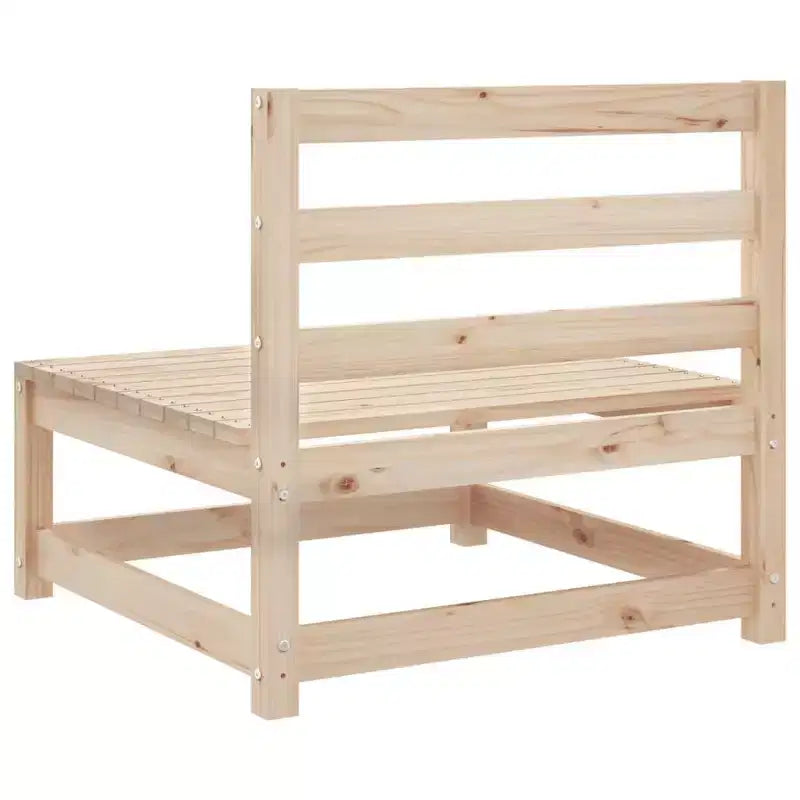 vidaXL Ensemble de canapés de jardin 8 pcs avec coussins Bois de pin massif