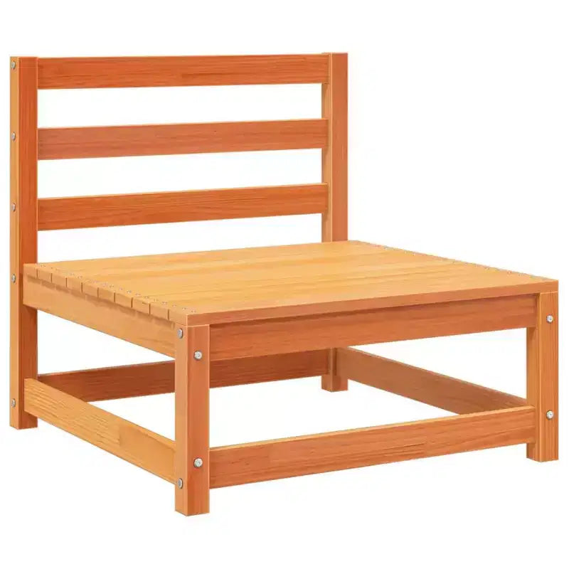 vidaXL Ensemble de canapés de jardin 8 pcs avec coussins Bois de pin massif
