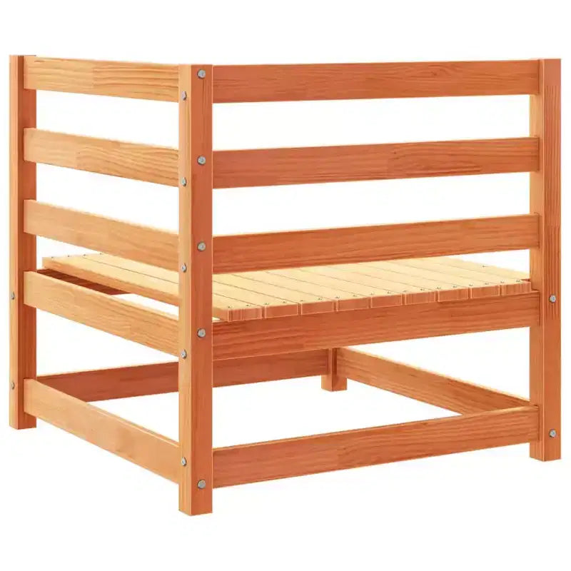 vidaXL Ensemble de canapés de jardin 8 pcs avec coussins Bois de pin massif