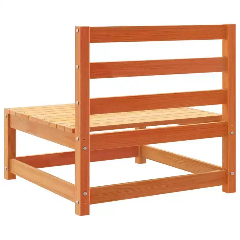 vidaXL Ensemble de canapés de jardin 8 pcs avec coussins Bois de pin massif