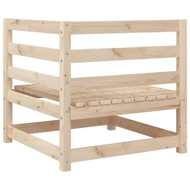 vidaXL Ensemble de canapés de jardin 8 pcs avec coussins Bois de pin massif