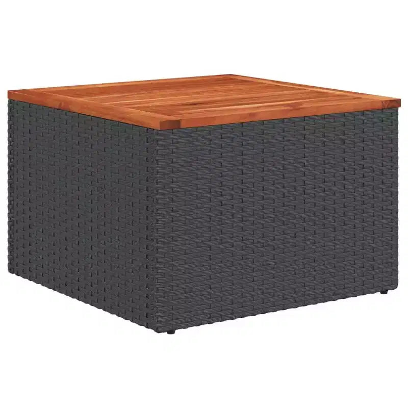 vidaXL Salon de jardin 11 pcs avec coussins résine tressée