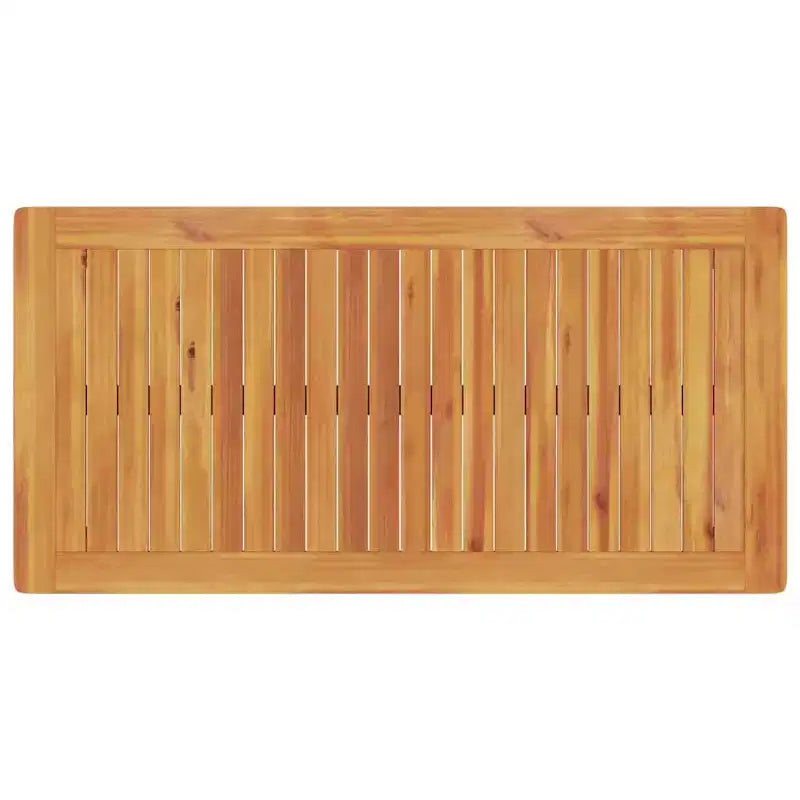 vidaXL Salon de jardin 3 pcs Marron Bois d'acacia massif