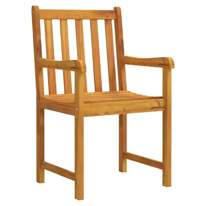 vidaXL Salon de jardin 3 pcs Marron Bois d'acacia massif