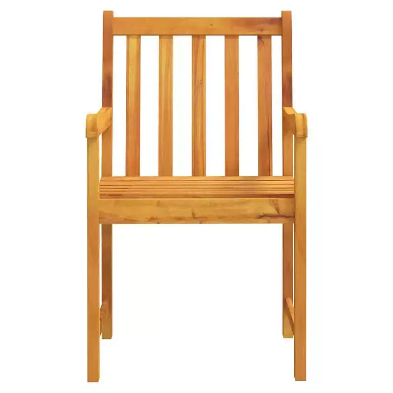 vidaXL Salon de jardin 3 pcs Marron Bois d'acacia massif