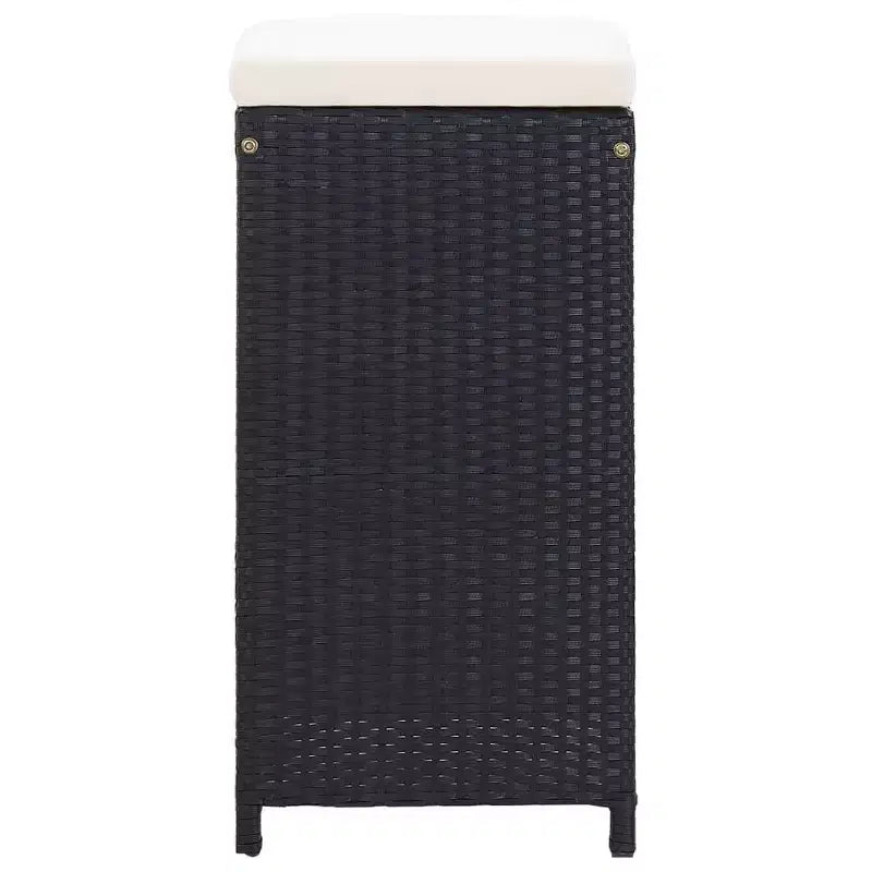 vidaXL Ensemble de bar de jardin Table et chaises d'extérieur 7 pièces en résine tressée