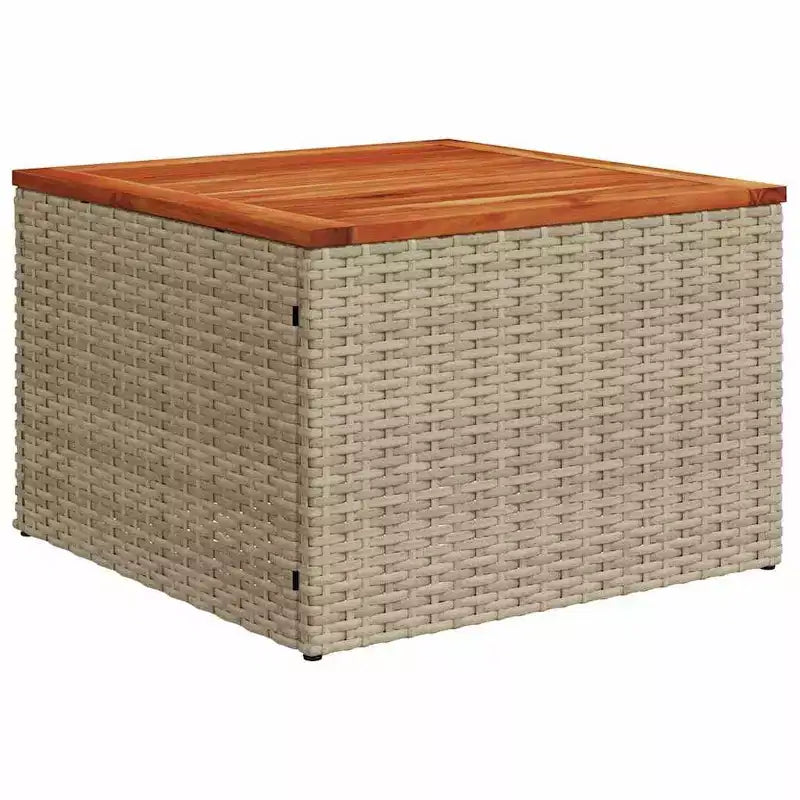 vidaXL Salon de jardin avec coussins 8 pièces en résine tressée