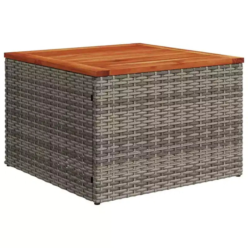 vidaXL Salon de jardin avec coussins 8 pièces en résine tressée