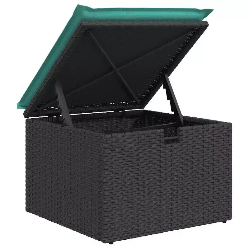 vidaXL Salon de jardin 6 pièces avec coussins en résine tressée, plusieurs couleurs et modèles