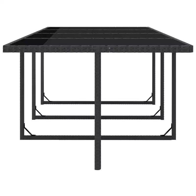 vidaXL Ensemble de salle à manger d'extérieur avec coussins, table et chaises, 13 pièces, en résine tressée