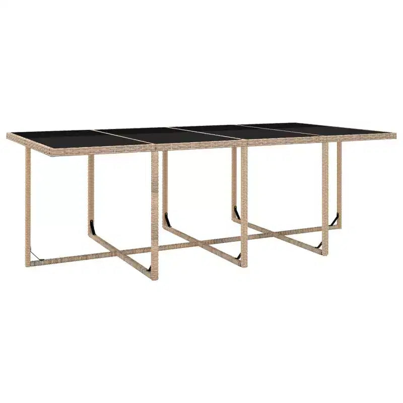 vidaXL Ensemble de salle à manger d'extérieur avec coussins, table et chaises, 13 pièces, en résine tressée