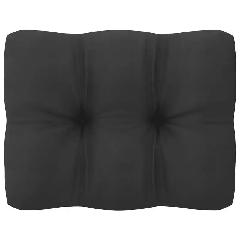vidaXL Salon de jardin 8 pcs avec coussins Bois de pin massif Blanc Oui