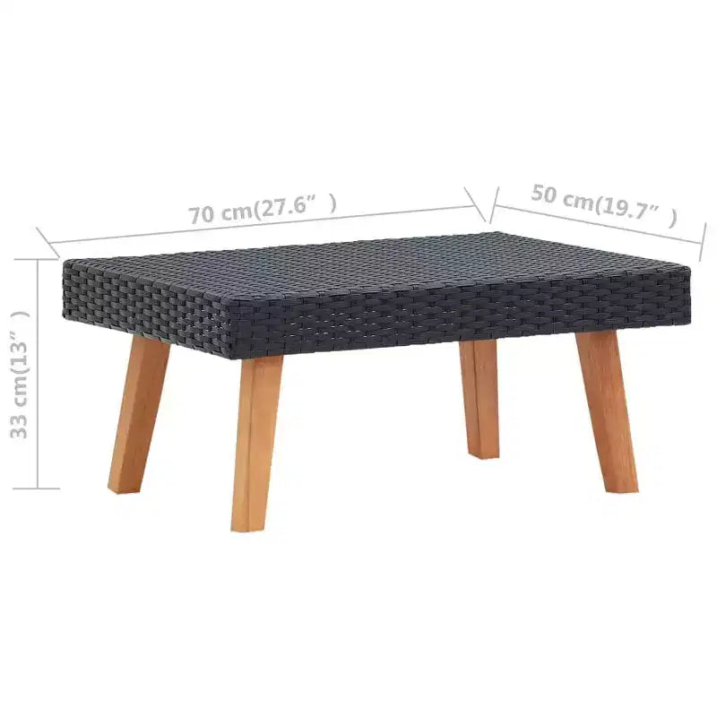 vidaXL Ensemble de canapés de jardin, canapé d'angle d'extérieur avec coussins, résine tressée