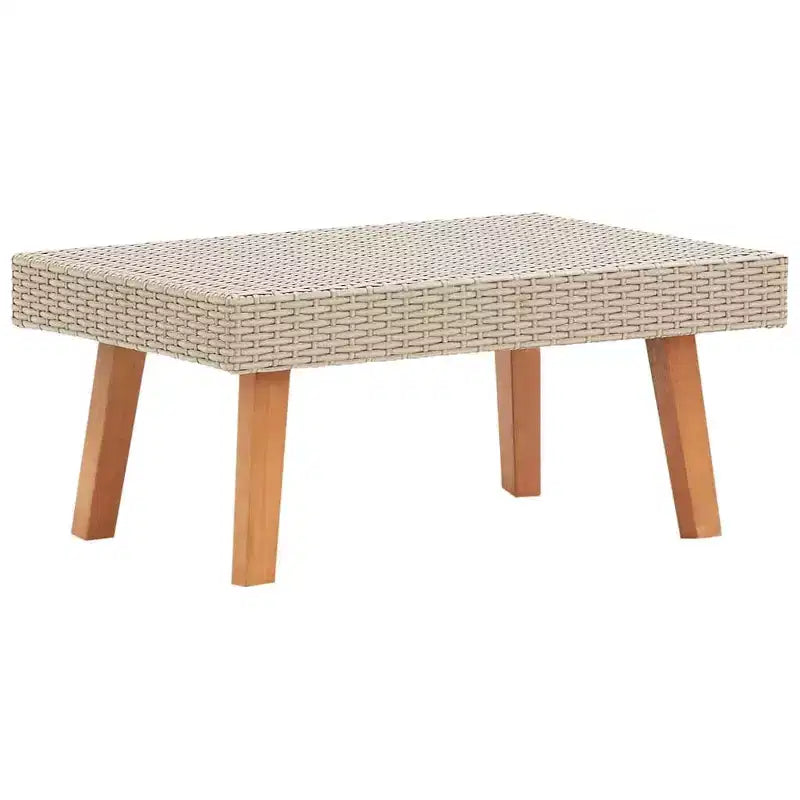 vidaXL Ensemble de canapés de jardin, canapé d'angle d'extérieur avec coussins, résine tressée
