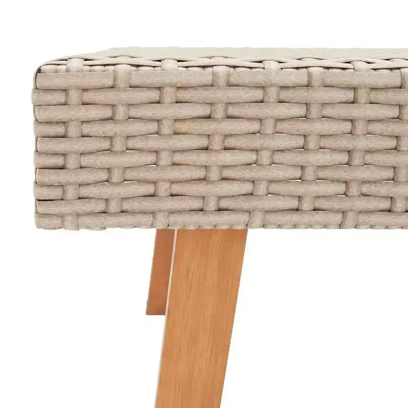 vidaXL Ensemble de canapés de jardin, canapé d'angle d'extérieur avec coussins, résine tressée