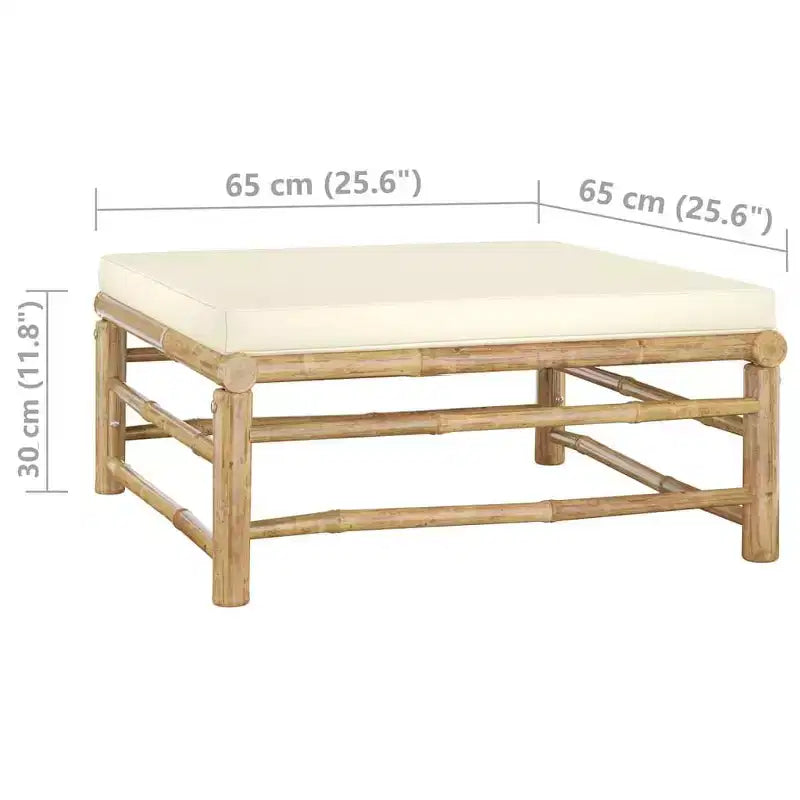 vidaXL Salon de jardin modulaire 6 pièces avec coussins Bois de pin massif