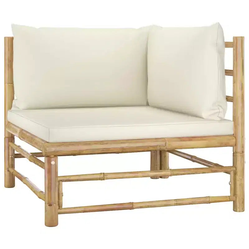 vidaXL Salon de jardin modulaire 6 pièces avec coussins Bois de pin massif