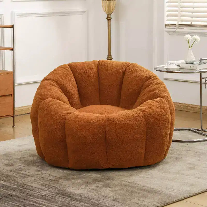 Bean Bag Sofa Chair with Armrests, High-Density Foam Fill, Lazy Lounge Chair for Adults, Living Room
