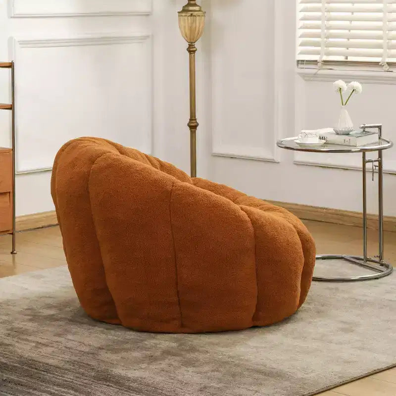 Bean Bag Sofa Chair with Armrests, High-Density Foam Fill, Lazy Lounge Chair for Adults, Living Room