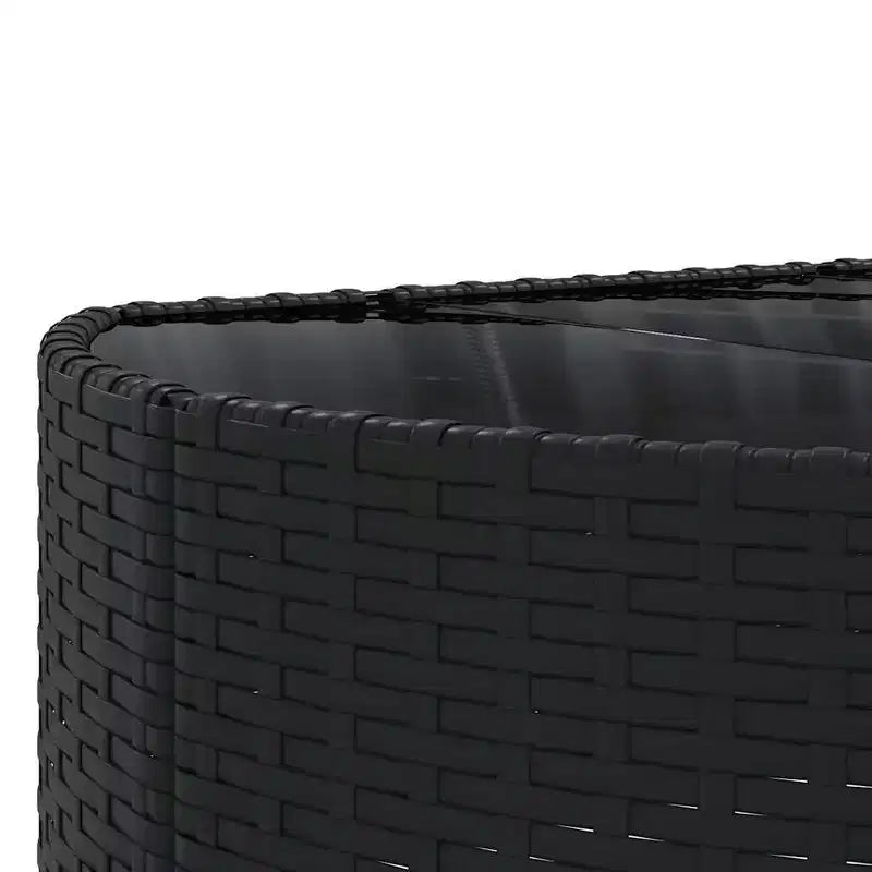 vidaXL Salon de jardin avec coussins Meuble d'extérieur en résine tressée