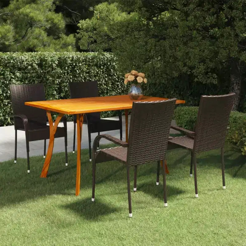 vidaXL Salon de jardin 10 pièces avec coussins en pin massif