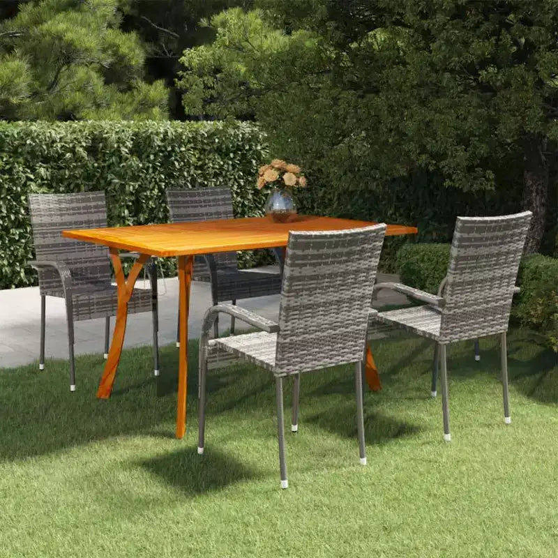 vidaXL Salon de jardin 10 pièces avec coussins en pin massif