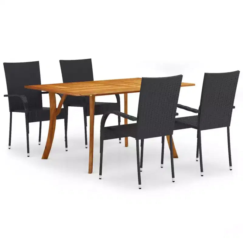 vidaXL Patio Lounge Set 10 Piece Sectional Sofa with Cushions Solid Wood Pine