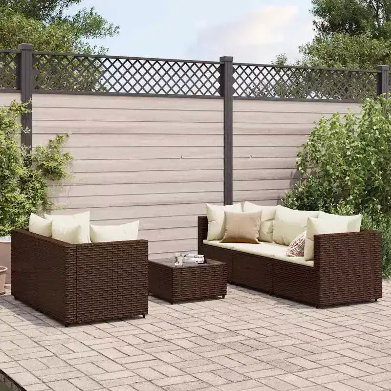 vidaXL Ensemble de salon de jardin de 8 pièces