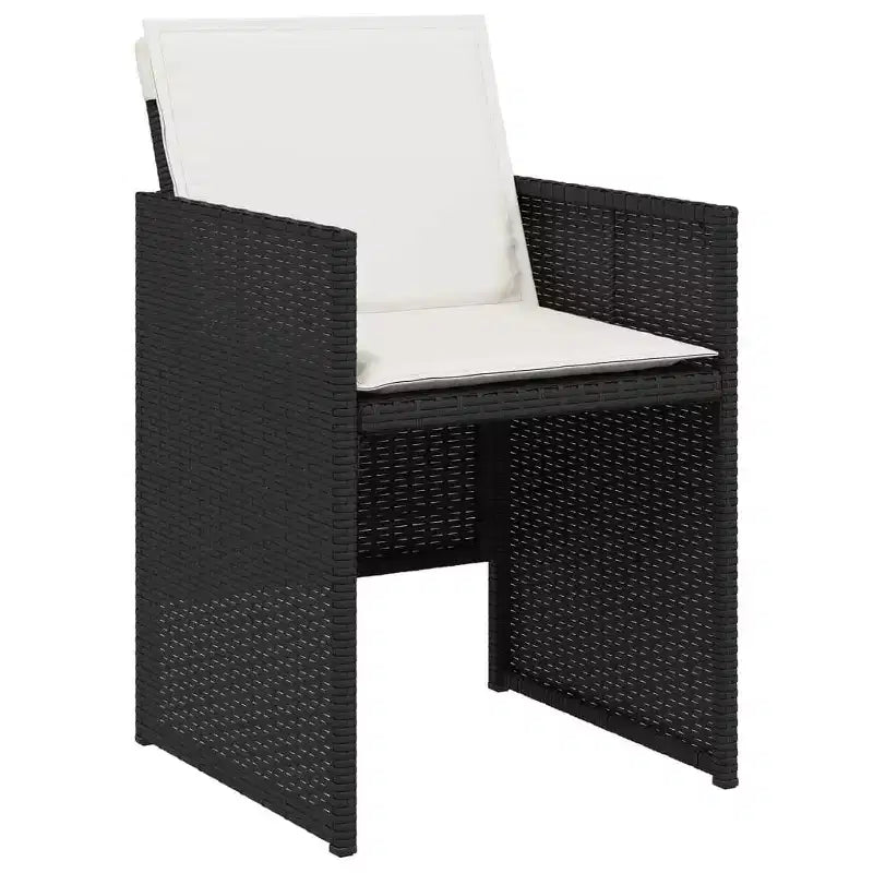 vidaXL Salon de jardin avec coussins amovibles en plusieurs coloris