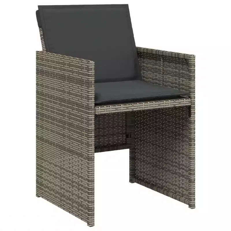 vidaXL Salon de jardin avec coussins amovibles en plusieurs coloris