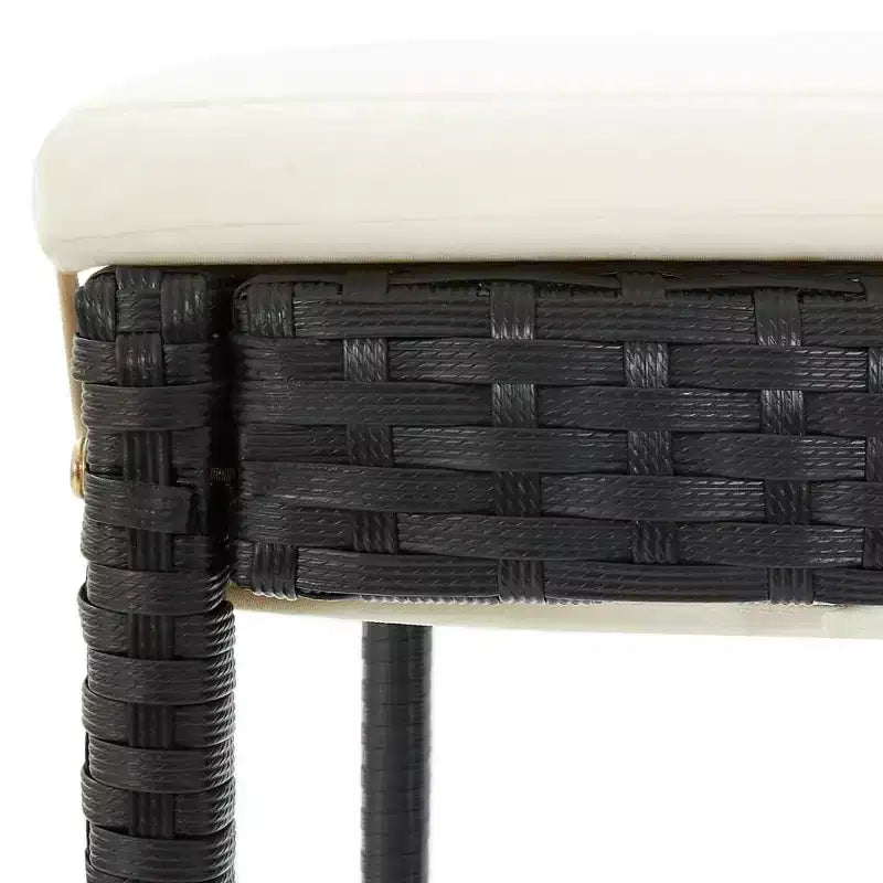 vidaXL Table de bar d'extérieur avec tabourets et options