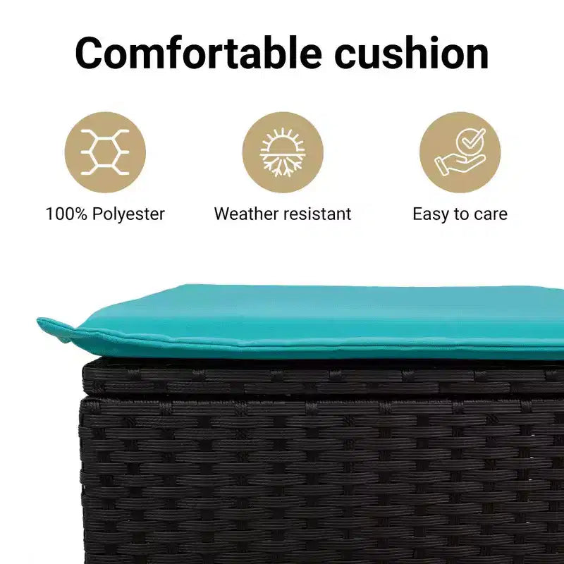 vidaXL Ensemble de canapés de jardin et rotin PE Grande modularité