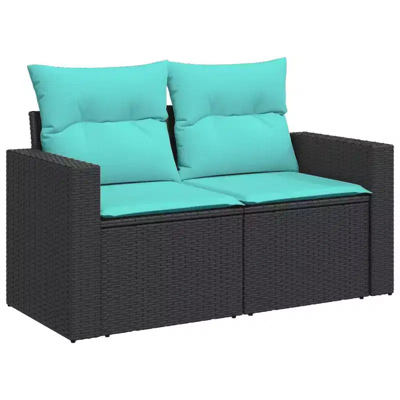 vidaXL Ensemble de canapés de jardin et rotin PE Grande modularité