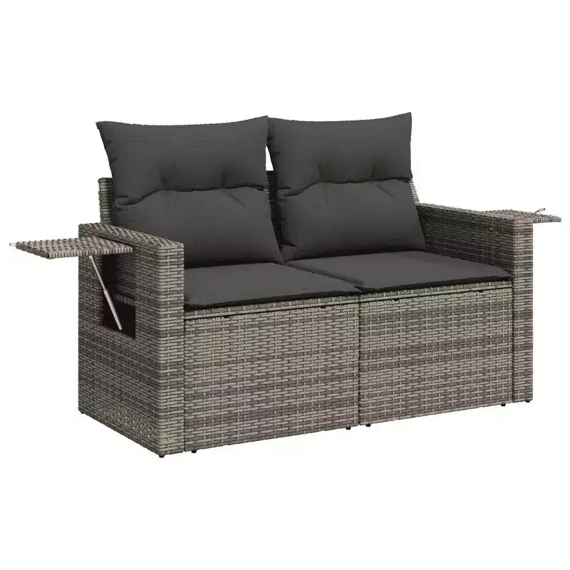 vidaXL Ensemble de canapés de jardin modulaires avec coussins en différentes couleurs