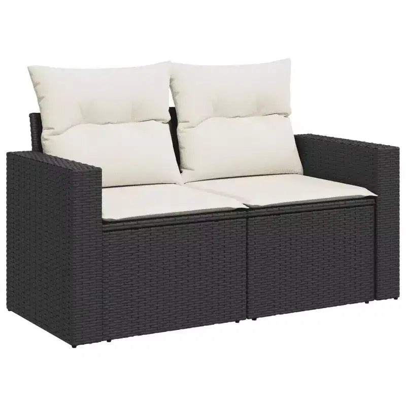 vidaXL Salon de jardin avec coussins de différentes couleurs