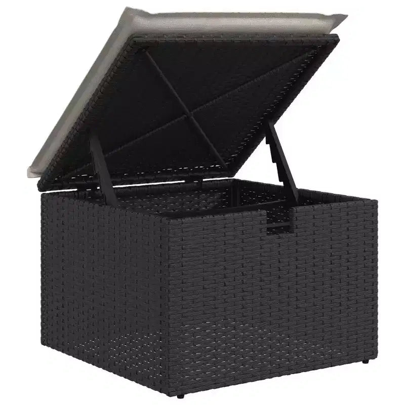 vidaXL Salon de jardin modulable et flexible avec coussins pour l'extérieur
