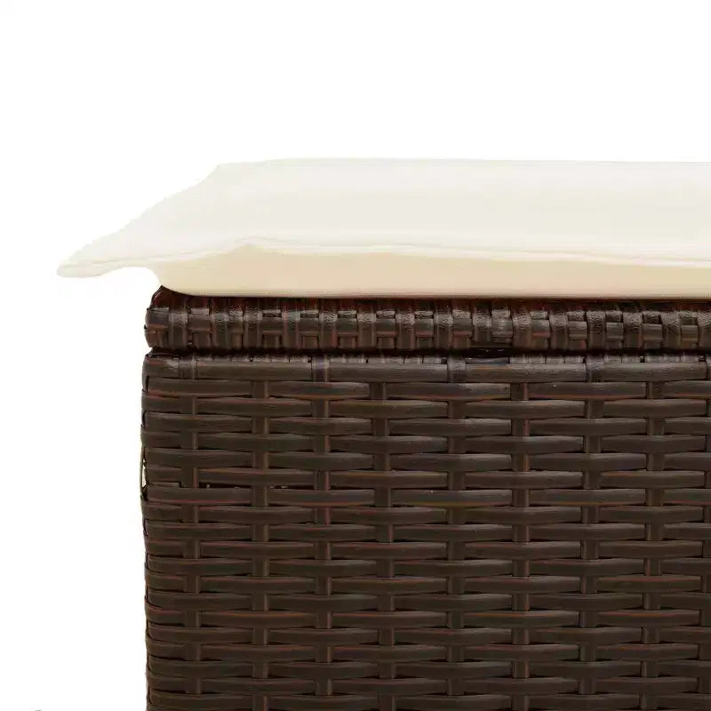 vidaXL Salon de jardin modulable et flexible avec coussins pour l'extérieur