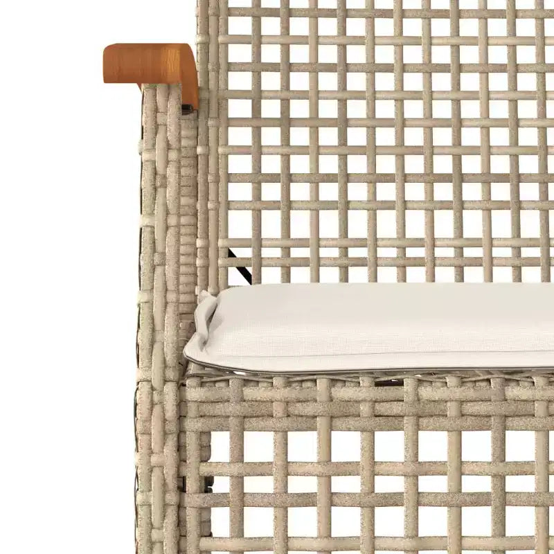 vidaXL Salon de jardin avec coussins - Résine tressée