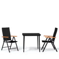 vidaXL Patio Dining Set Outdoor Furniture 3/5/7/Multi Sizes