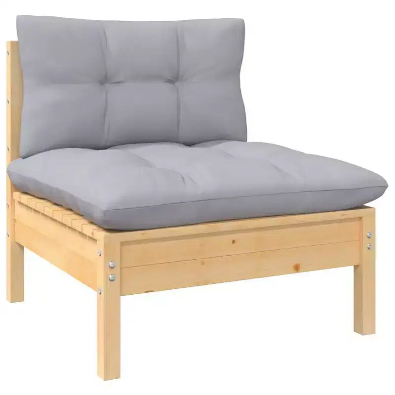 vidaXL Salon de jardin avec coussins