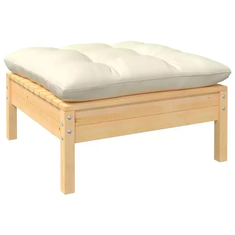 vidaXL Salon de jardin modulable avec coussins